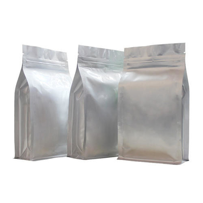 Food Grade Valve 1kg Kantung Bawah Datar Dengan Ritsleting Morinaga Powder