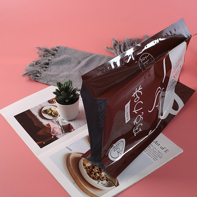 Aluminium Foil Protein 60mic Chocolate Packing Wrapper Kantong Plastik Kecil Untuk Kue