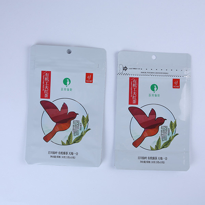 Makanan Kering 60mic Flat Bottom Gusset Bags BRC Box Bottom Pouch