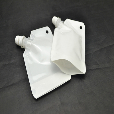 Bepergian Amber Hair Oil Biodegradable Liquid Pouches Hand Sanitizer Liquid Refill Pouches