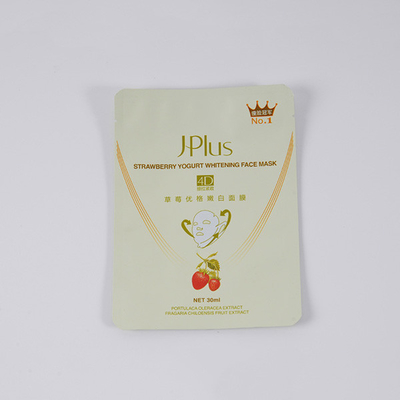 PET AL PE 50ml Tas Kemasan Mylar Tiga Sisi Powder Heat Sealable Bags