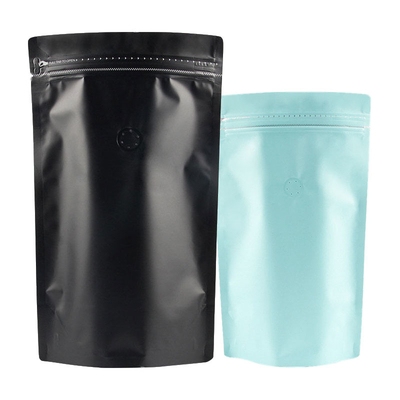 Air Valve Foil Coffee Mylar  Packaging Bags Pencetakan Gravure