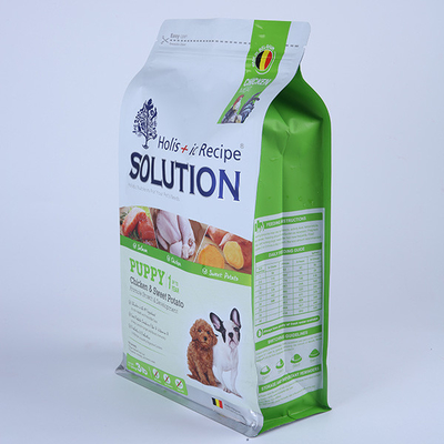 2000g Tas Kemasan Makanan Hewan Peliharaan 1000g Tas Perawatan Anjing yang Dapat Ditutup Kembali