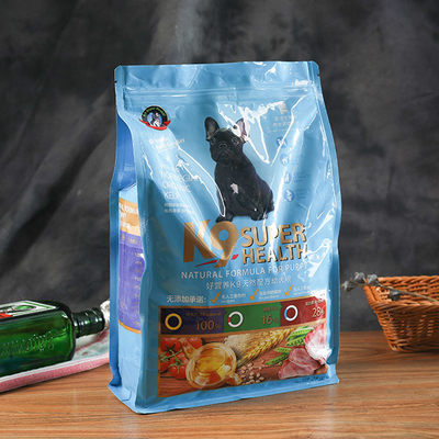 Mylar Edibles Tas Kemasan Makanan Hewan Peliharaan Zip Lock Stand Up Pouch