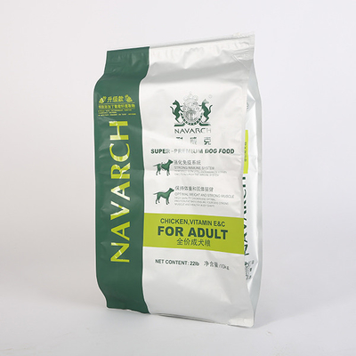 5kg Kemasan Produk Hewan Peliharaan 10kg 15kg Tas Makanan Anjing yang Dapat Ditutup Kembali Dengan Ritsleting