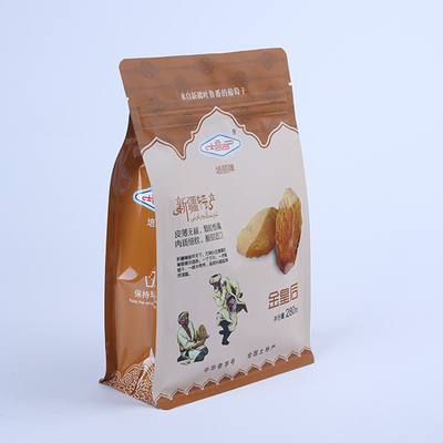 Kacang Datar Bawah 1kg Zip Pouch Kemasan Makanan Matte Black Resealable Aluminium Foil Packaging Bag