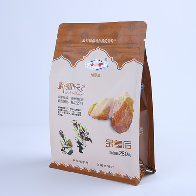 Kacang Datar Bawah 1kg Zip Pouch Kemasan Makanan Matte Black Resealable Aluminium Foil Packaging Bag