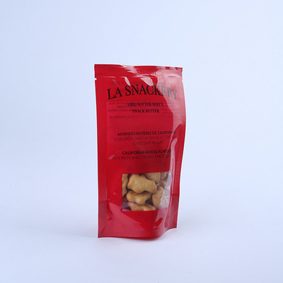 Window SGS  Stand Up Pouch Plastic Standing Pouch Packaging Bukti Kelembaban