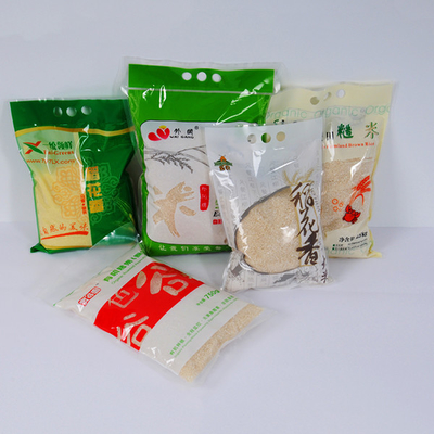 Vakum Plastik Nilon 5 Kg Tas Kemasan Beras 1kg 2kg Biodegradable Stand Up Pouches