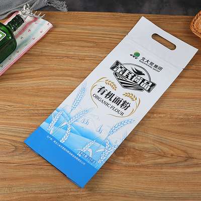 Food Grade  One Side Clear 2.5kg Aluminium Foil Packaging Spices Packaging Bags