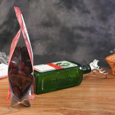 Quad Seal Side Gusset Pouch Aluminium Foil Laminated Custom Printed Resealable Bags