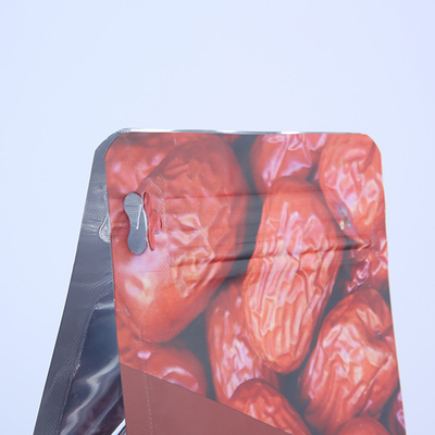 Side Gusset 60mic Custom Printed Packaging Bags Reclosable
