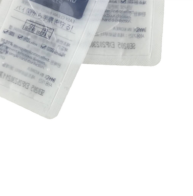 2ml 3ml 5ml Kemasan Sachet Cair Sekali Pakai 75% Kemasan Gel Alkohol Sachet