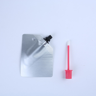Lip Cream Stem Brush 13mm Spout Pouch Packaging Untuk Make Up