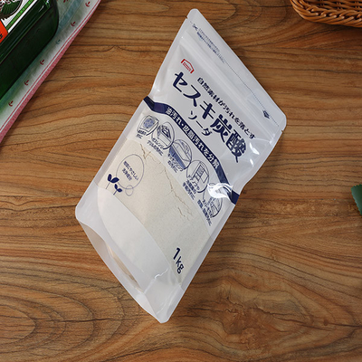 Kemasan Kantung Berdiri Ritsleting Resealable Kantong Bubuk Cabai