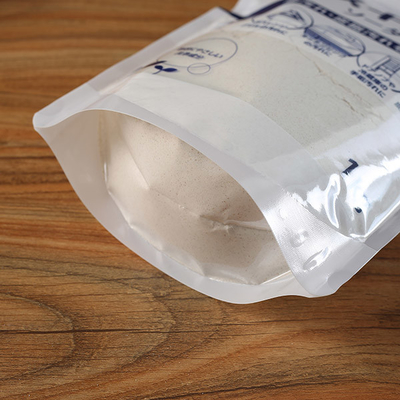 Kemasan Kantung Berdiri Ritsleting Resealable Kantong Bubuk Cabai