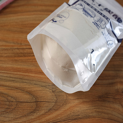 250g 750g Standing Pouch Packaging Zip Lock Untuk Bubuk Protein Whey