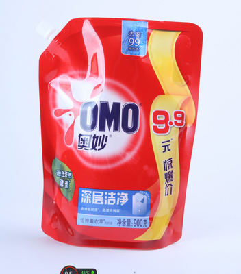 Peras 60mic Laminated Stand Up Pouch Juice Kemasan Minuman Plastik Untuk Selai