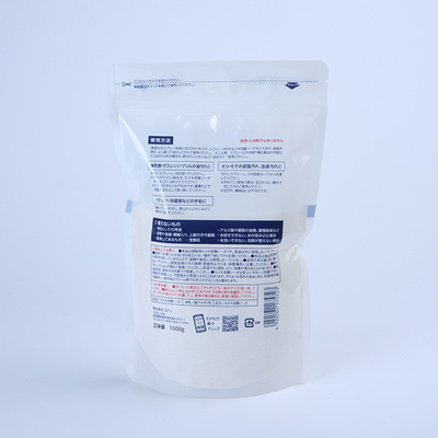 Bukti Bau 60mic Standing Pouch Packaging Aluminium Foil Stand Up Makanan Kering Dengan Jendela