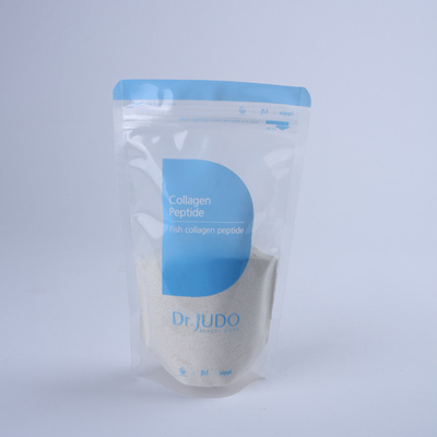 Bukti Bau 60mic Standing Pouch Packaging Aluminium Foil Stand Up Makanan Kering Dengan Jendela