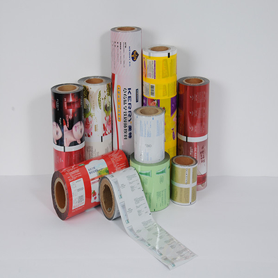 Aluminium Foil Laminated Roll Film BRC Sachet Film Roll Plastic BOPP Untuk Cookies
