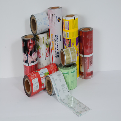 Kemasan Makanan Sachet Film Roll Plastic Laminated Rilm Flexible OPP Matt Metalized