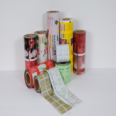 Makanan Kemasan Film Roll BOPP VMPET PE Laminated Sachet Roll