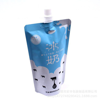 Kemasan Pembersih Tangan Gravure Plastik Liquid Stand Up Pouch